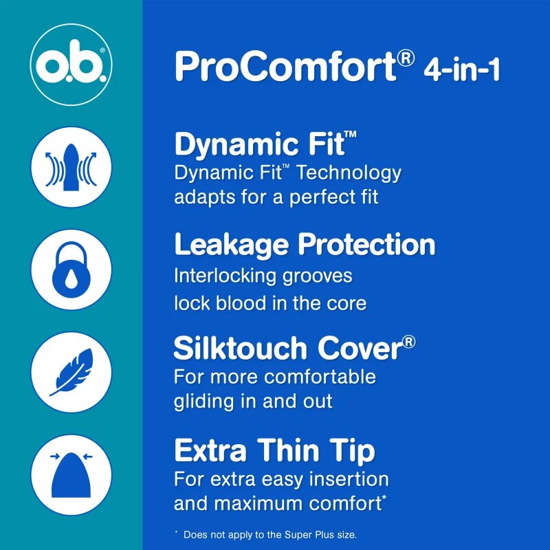 o.b. Pro Comfort Mini tampoane 32 buc