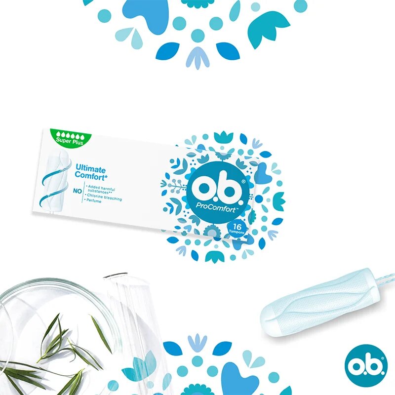 o.b. Pro Comfort Super Plus tampoane 16 buc