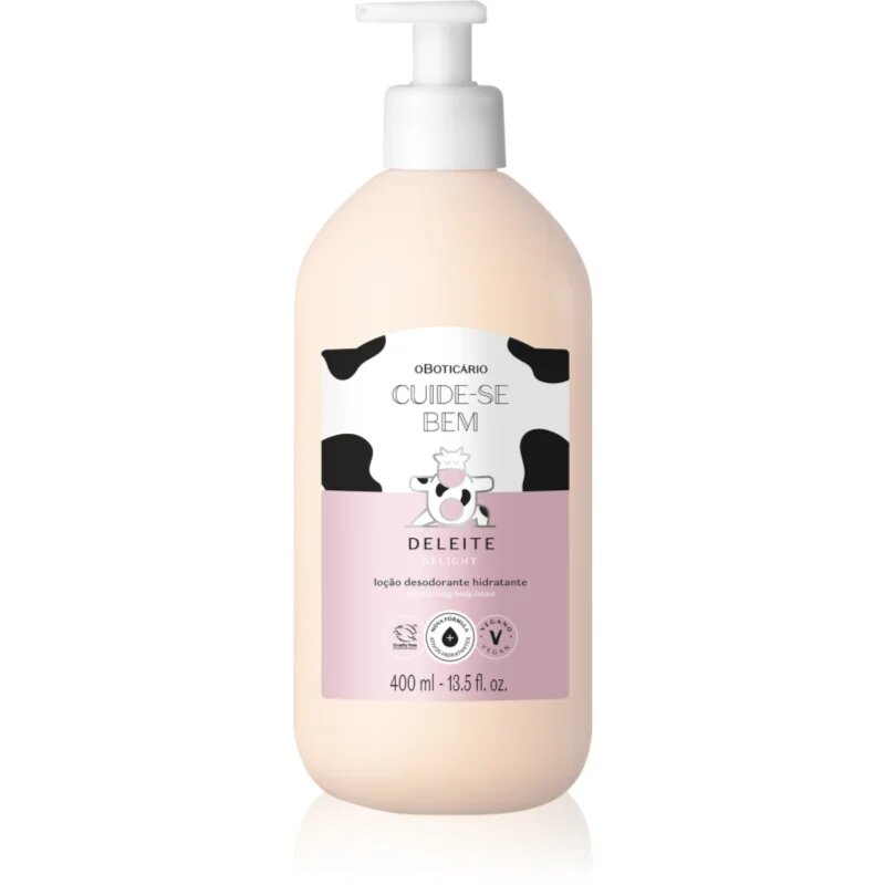 oBoticário Cuide-se Bem loțiune de corp hidratantă 400 ml