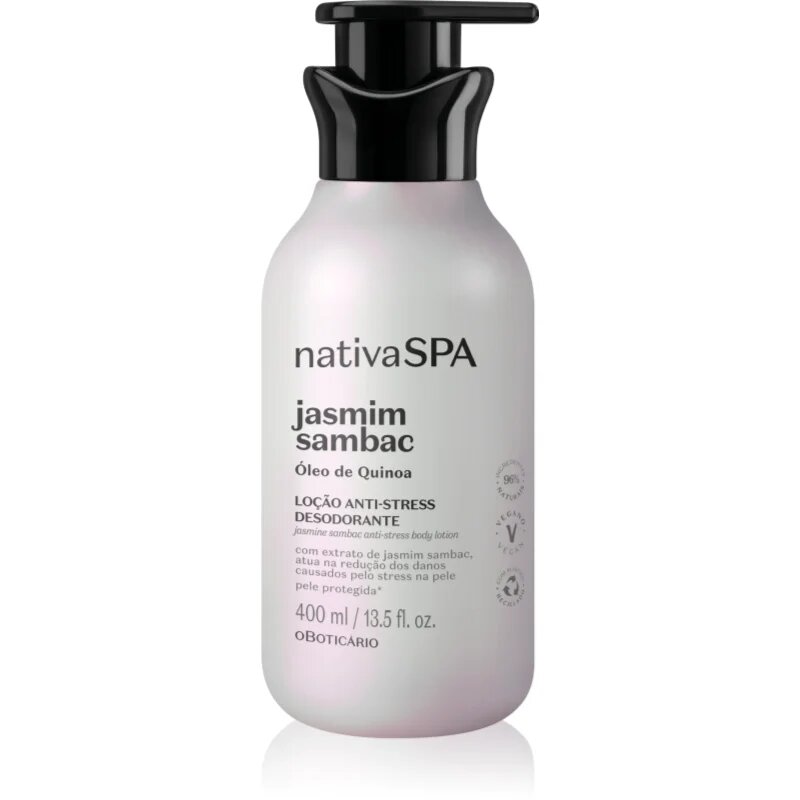 oBoticário Nativa SPA Jasmim Sambac lapte de corp calmant 400 ml