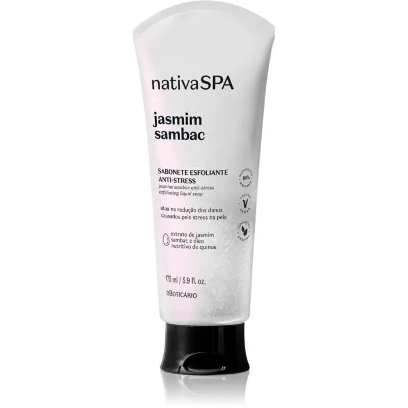oBoticário Nativa SPA Jasmim Sambac săpun lichid pentru corp 175 ml