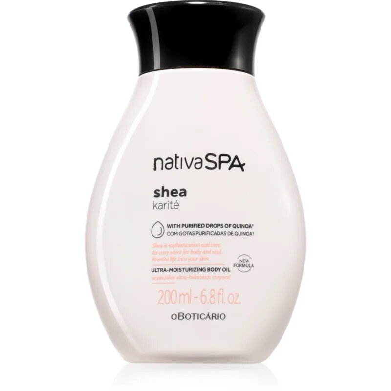 oBoticário Nativa SPA Karité ulei pentru corp 200 ml