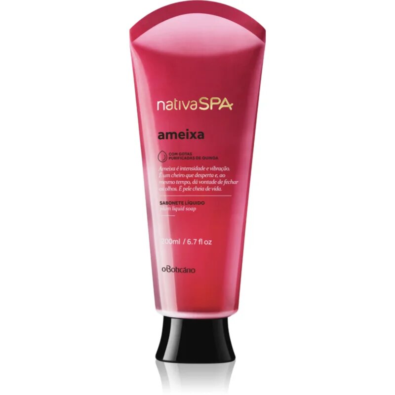 oBoticário Nativa SPA Plum Flower săpun lichid pentru corp 200 ml