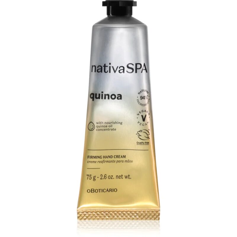 oBoticário Nativa SPA Quinoa crema de maini hidratanta SPF 15 75 g