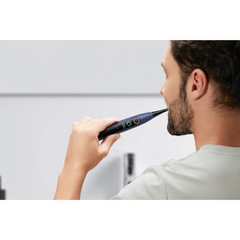 Oclean X Lite Set periuta de dinti cu ultrasunete cu trusă de călătorie Dark Blue 1 buc