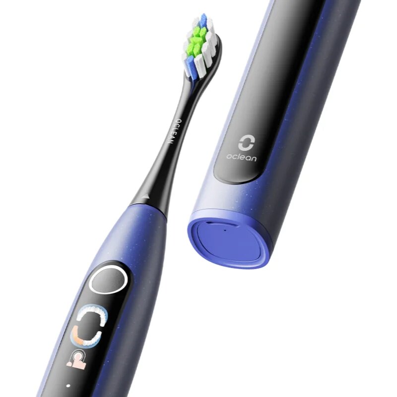 Oclean X Lite Set periuta de dinti cu ultrasunete cu trusă de călătorie Dark Blue 1 buc