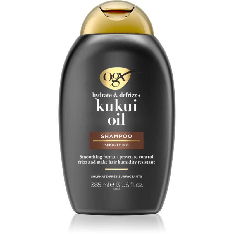 OGX Kukuí Oil sampon hidratant anti-electrizare 385 ml