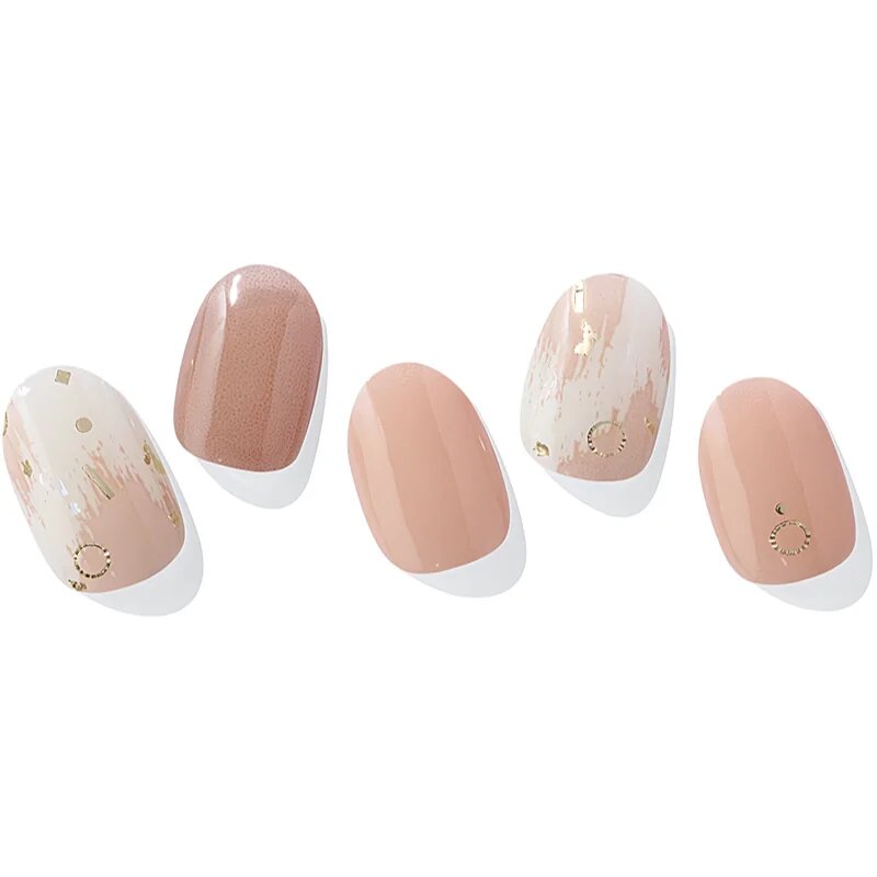 OHORA Gel Nail Sticker N Almond Blossom folii autocolante pentru unghii culoare ND-066 30 buc