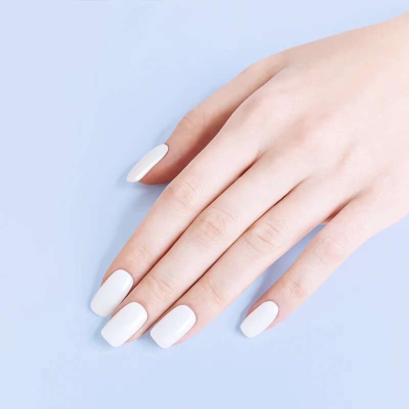 OHORA Gel Nail Sticker N Clean White folii autocolante pentru unghii culoare NB-048 1 buc