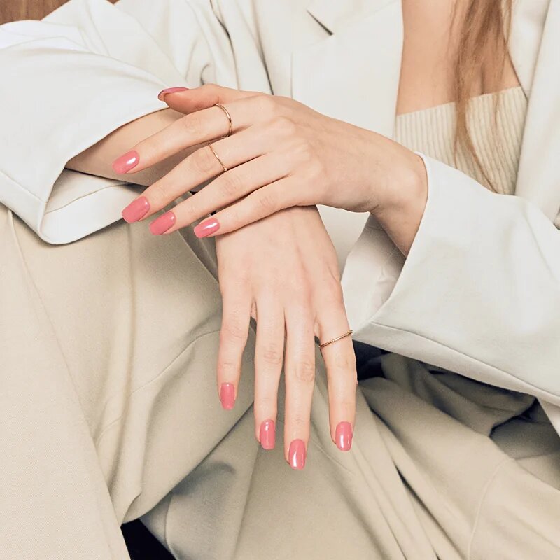 OHORA Gel Nail Sticker N Cream Glow folii autocolante pentru unghii culoare NB-091 1 buc