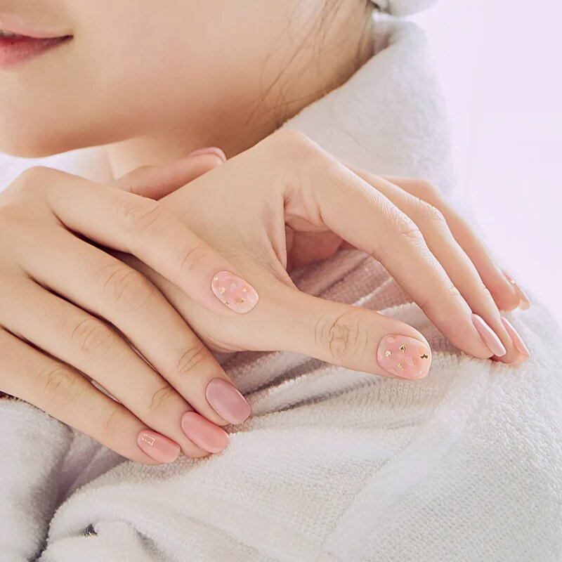 OHORA Gel Nail Sticker N Lazy Sunday folii autocolante pentru unghii culoare ND-038 1 buc