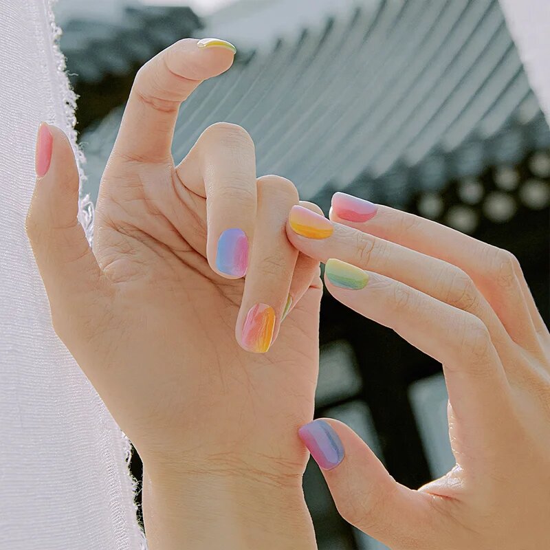 OHORA Gel Nail Sticker N Pastel folii autocolante pentru unghii culoare ND-211 1 buc