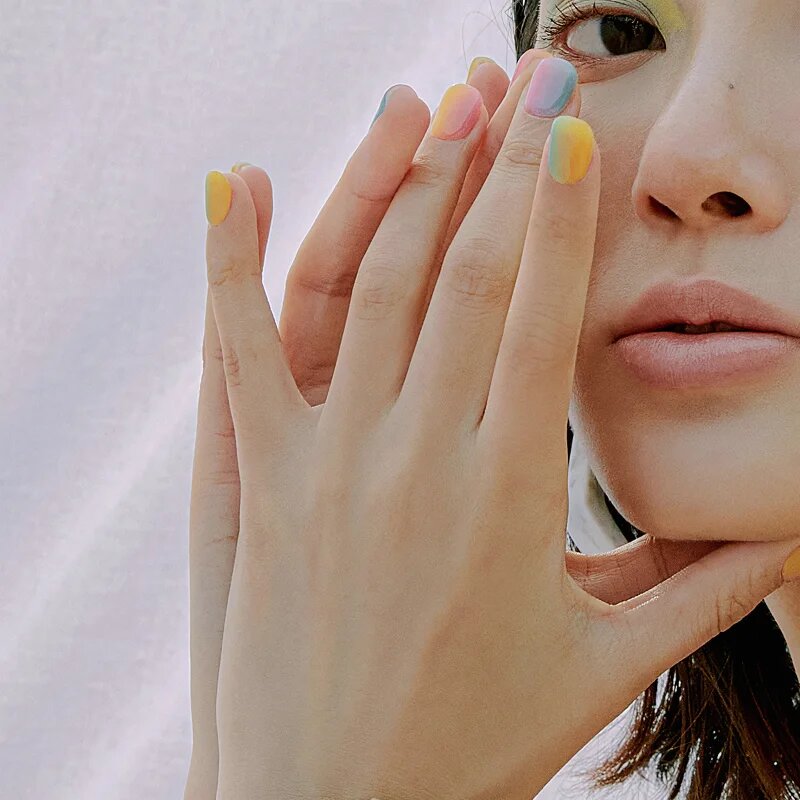 OHORA Gel Nail Sticker N Pastel folii autocolante pentru unghii culoare ND-211 1 buc