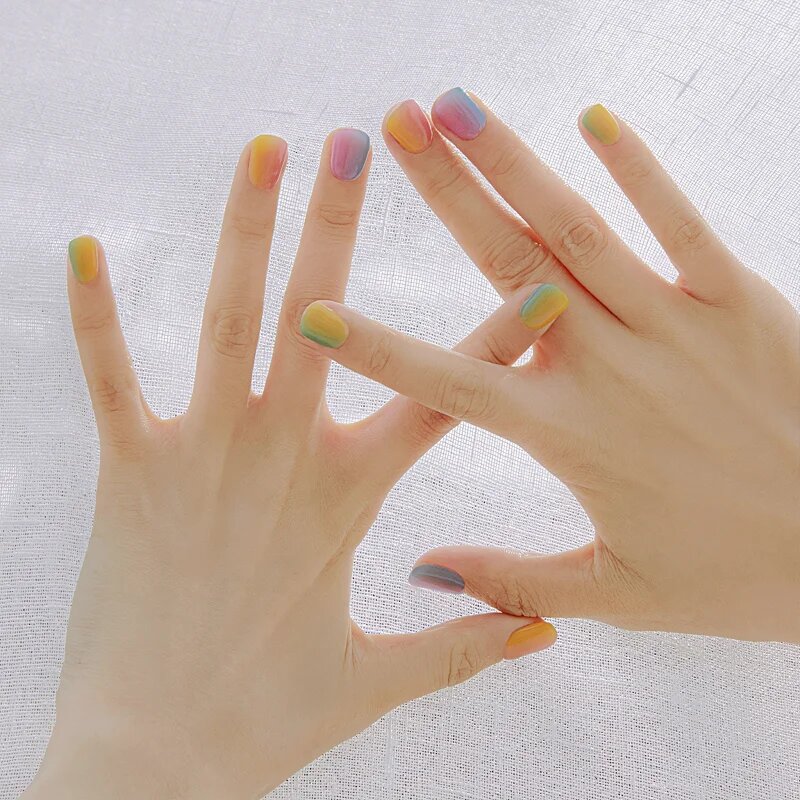 OHORA Gel Nail Sticker N Pastel folii autocolante pentru unghii culoare ND-211 1 buc