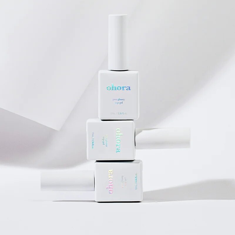 OHORA Pro Glossy Top Gel lac de acoperire pentru o stralucire puternica 10 ml