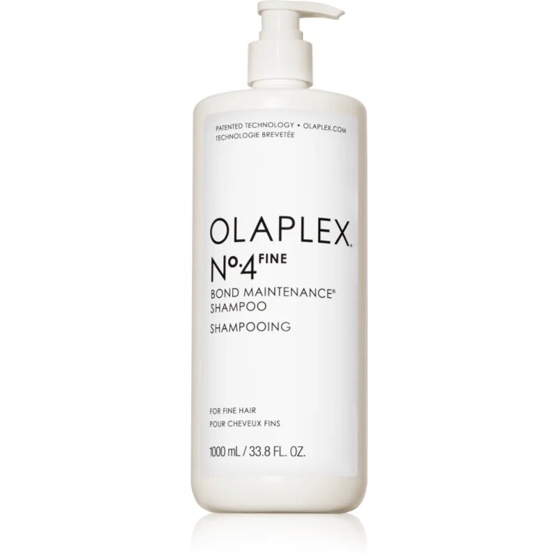 Olaplex N°4 Fine Bond Maintenance Shampoo șampon regenerator pentru par fin degradat 1000 ml