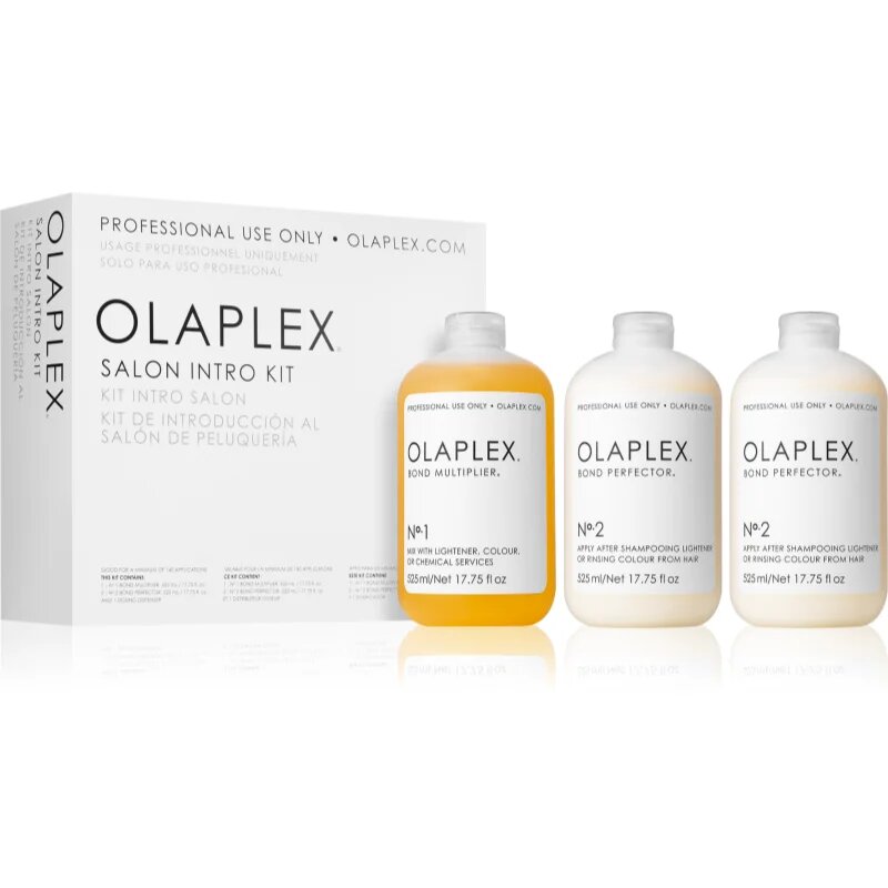 Olaplex Salon Intro Kit Salon Into Kit set pentru parul tratat chimic 3x525 ml
