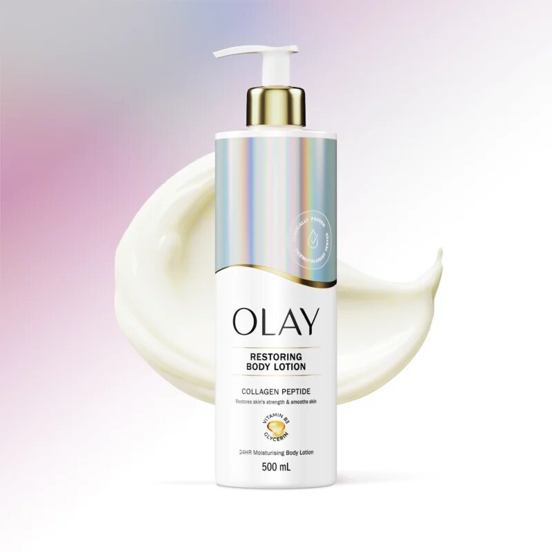 Olay Collagen Peptide Restoring Body Lotion Lotiune de corp hidratanta pentru fermitate 500 ml