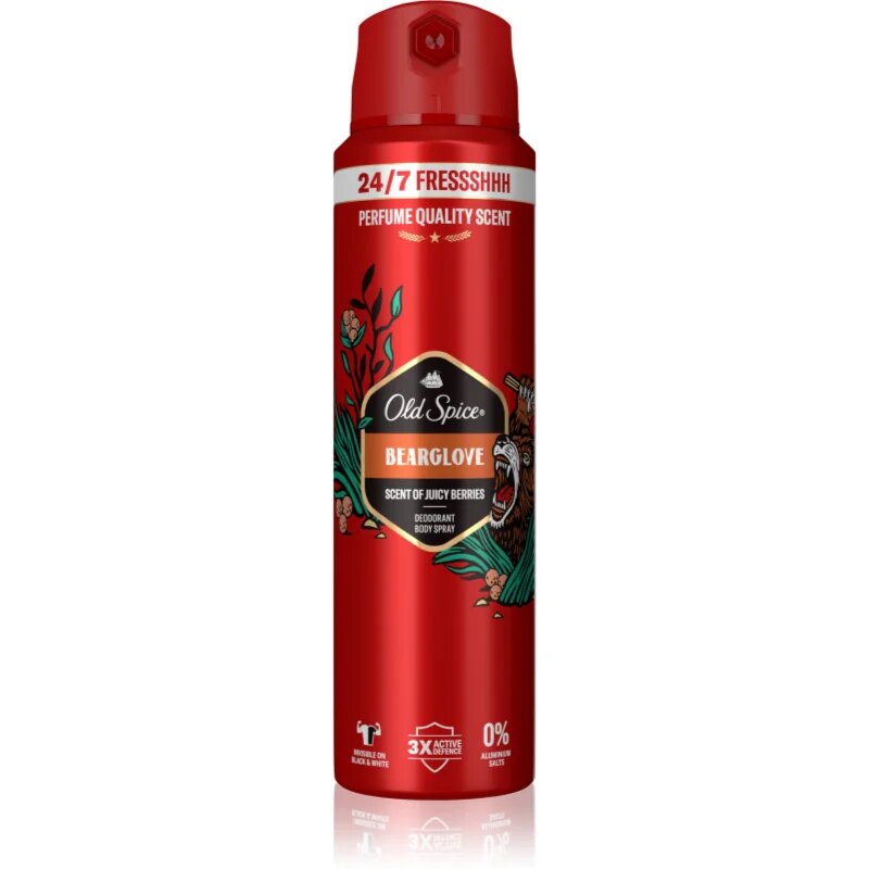 Old Spice Bearglove deodorant spray revigorant 200 ml