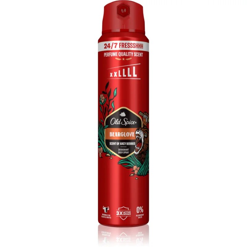 Old Spice Bearglove deodorant spray revigorant 250 ml