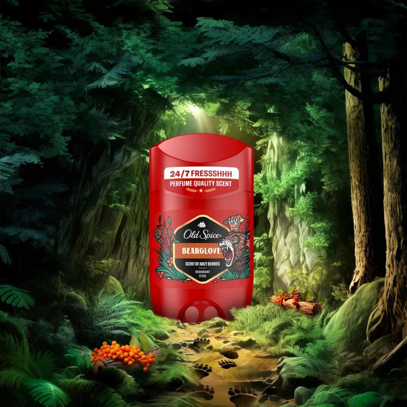 Old Spice Bearglove deodorant stick pentru barbati 65 ml