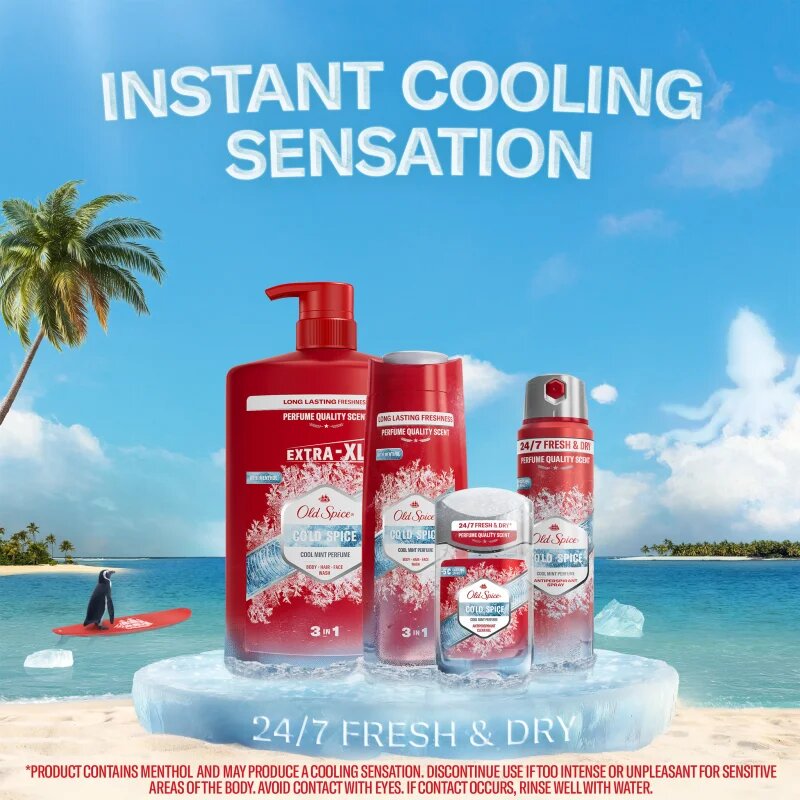 Old Spice C gel de duș 3 in 1 400 ml