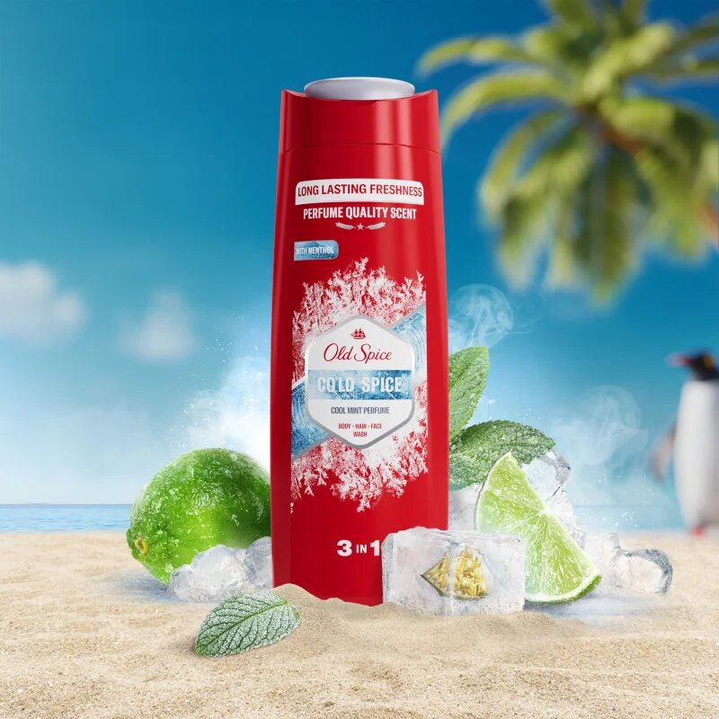 Old Spice C gel de duș 3 in 1 400 ml