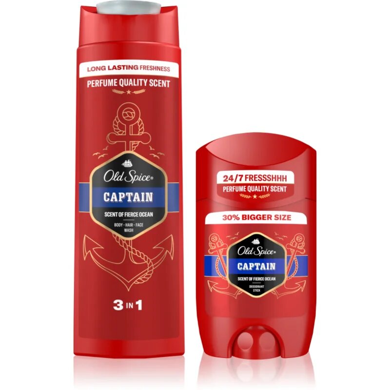Old Spice Captain ambalaj economic