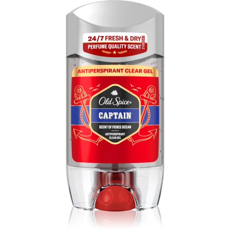 Old Spice Captain Antiperspirant Clear Gel gel antiperspirant pentru barbati 70 ml