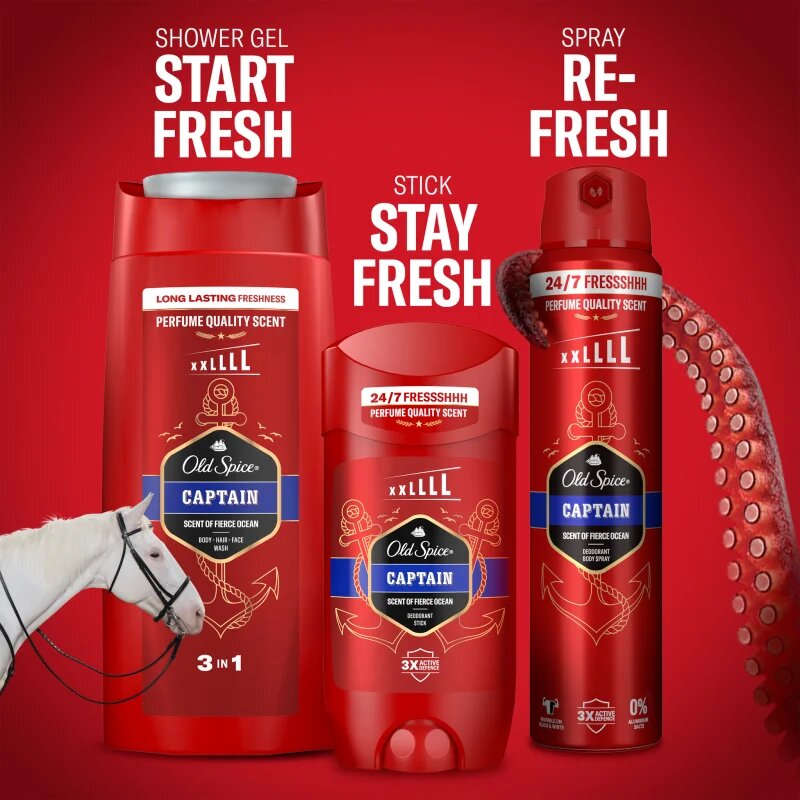 Old Spice Captain deodorant spray 250 ml