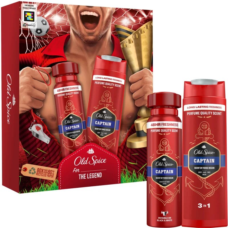 Old Spice Captain For The Legend set cadou