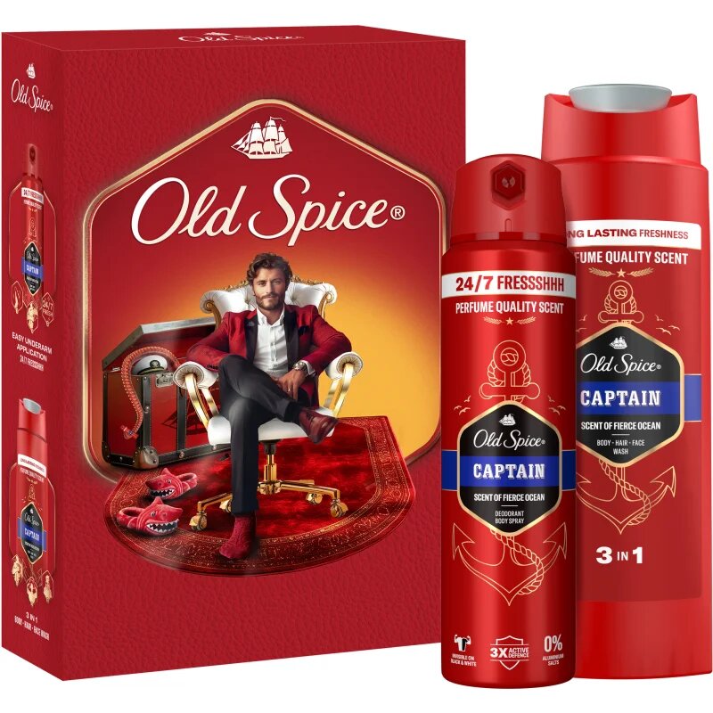 Old Spice Captain Gentleman Set set cadou