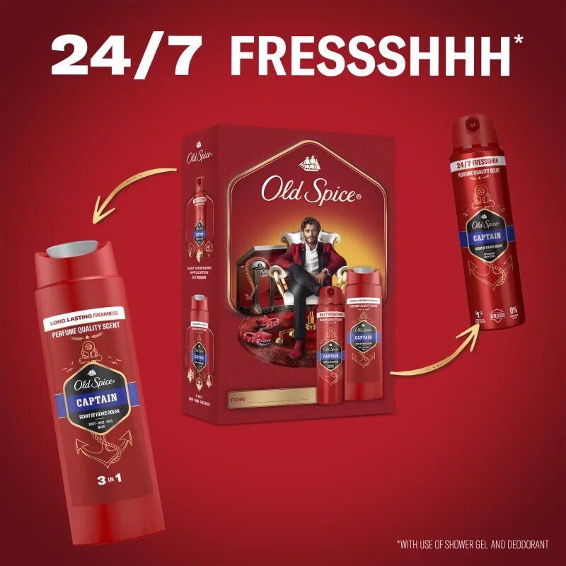 Old Spice Captain Gentleman Set set cadou pentru barbati