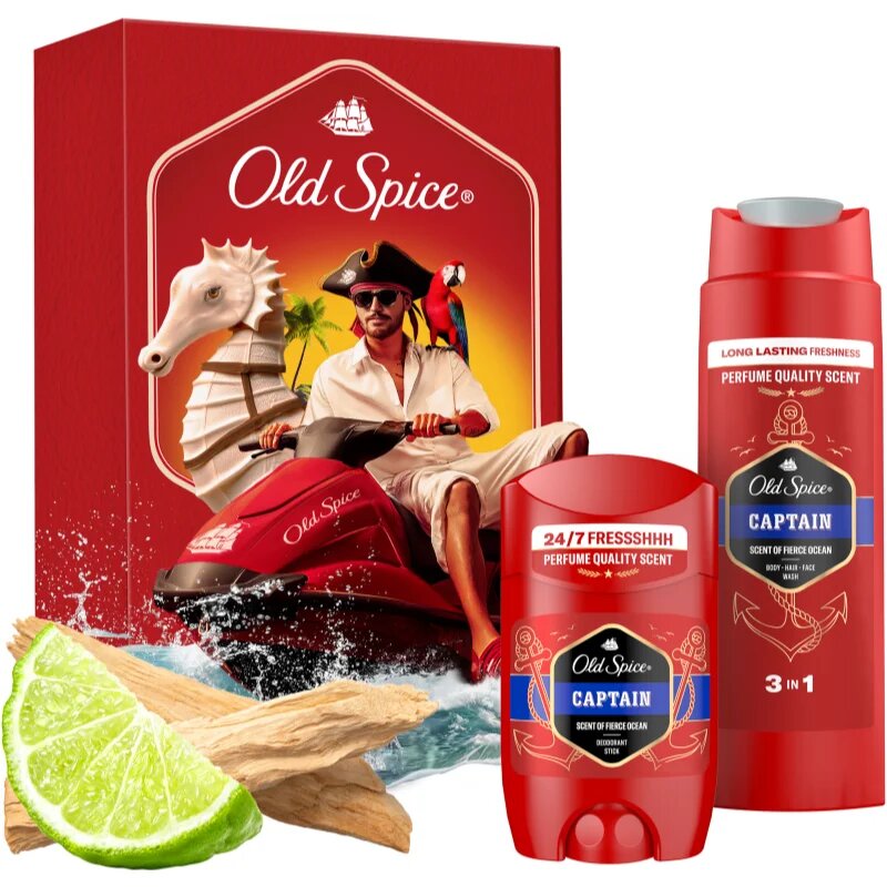 Old Spice Captain Gift Set set cadou