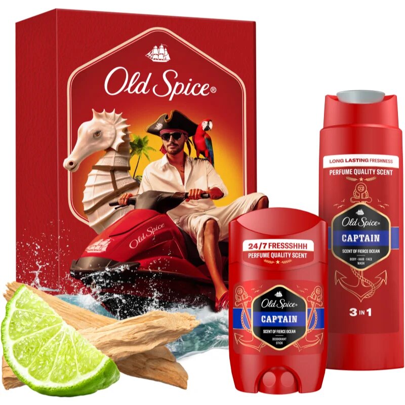 Old Spice Captain Gift Set set cadou