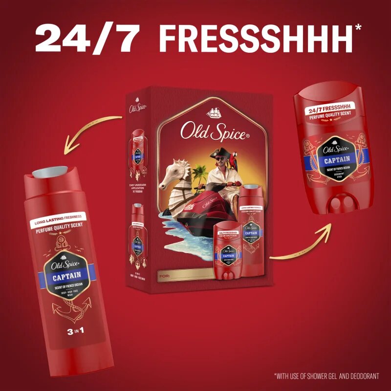 Old Spice Captain Gift Set set cadou pentru barbati