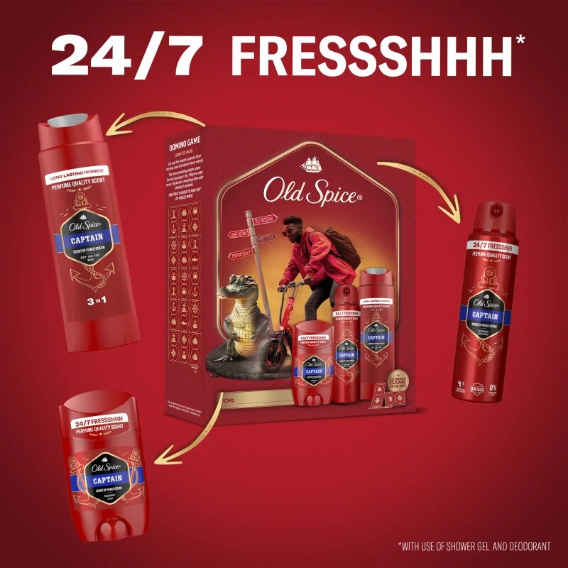 Old Spice Captain Gift Set set cadou pentru barbati