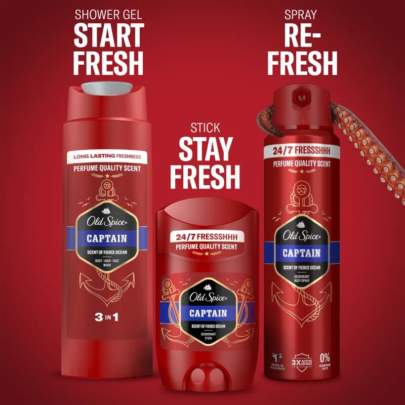 Old Spice Captain Gift Set set cadou pentru barbati