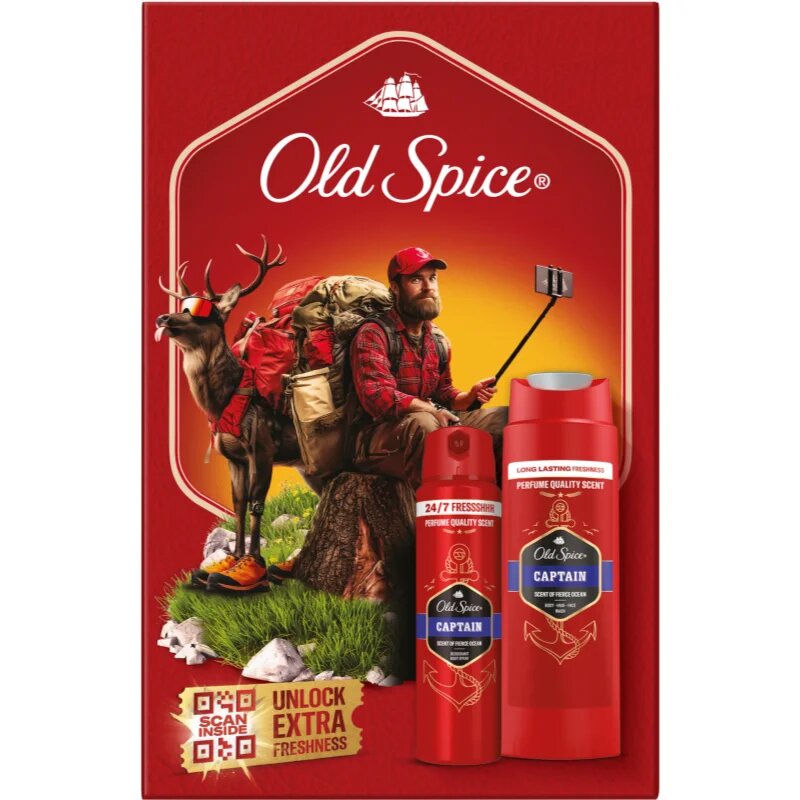 Old Spice Captain Outdoor Explorer set cadou