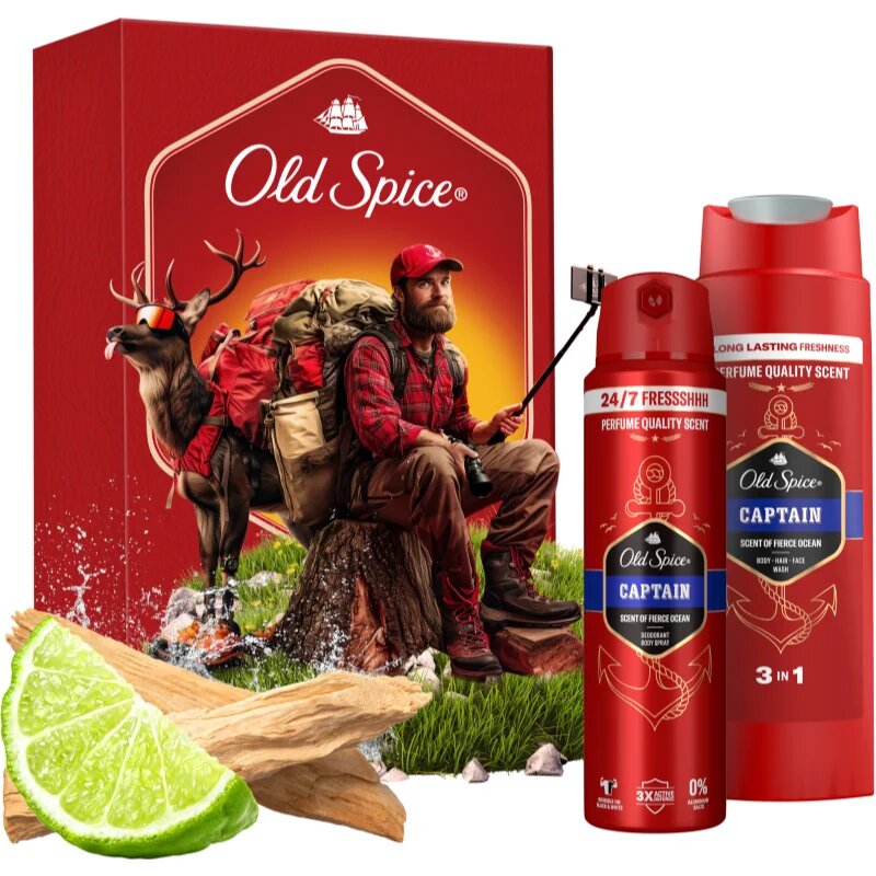 Old Spice Captain Outdoor Explorer set cadou