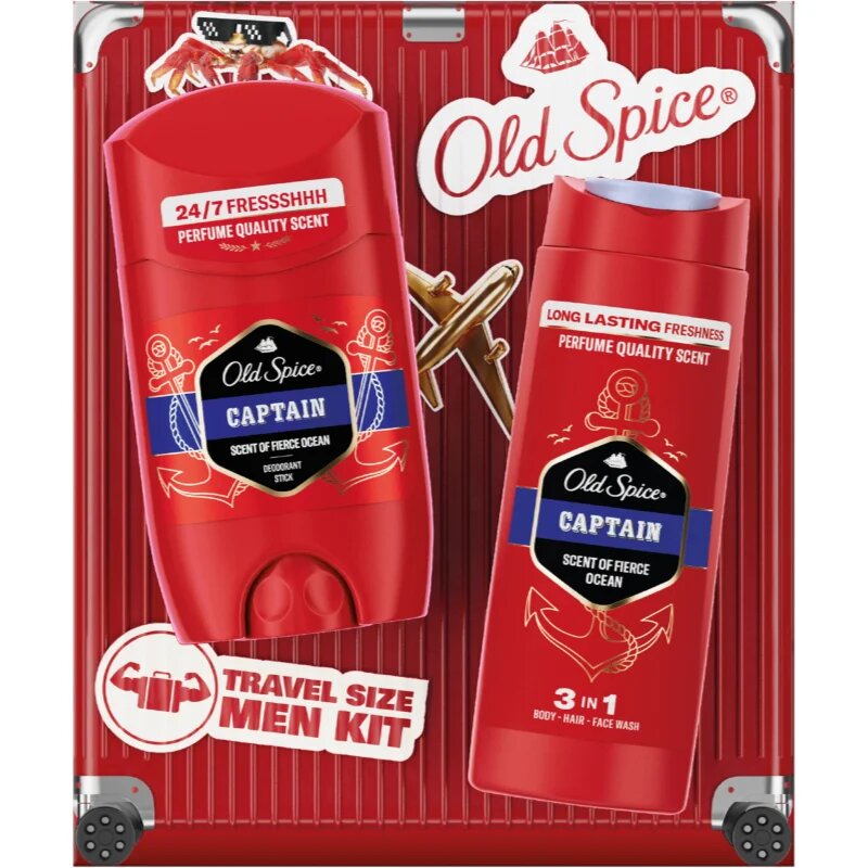 Old Spice Captain Travel Size Men Kit Seturi pentru voiaj