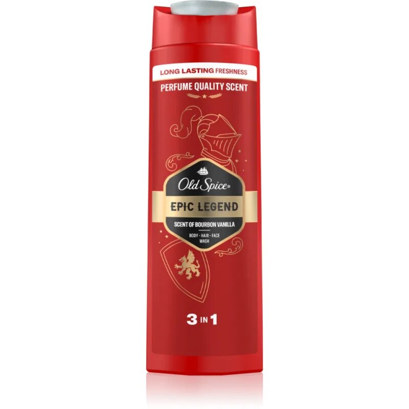 Old Spice Epic Legend gel de dus pentru față corp și păr pentru barbati 400 ml