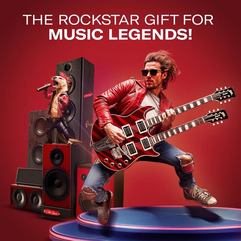 Old Spice Epic Legend Rockstar set cadou pentru barbati