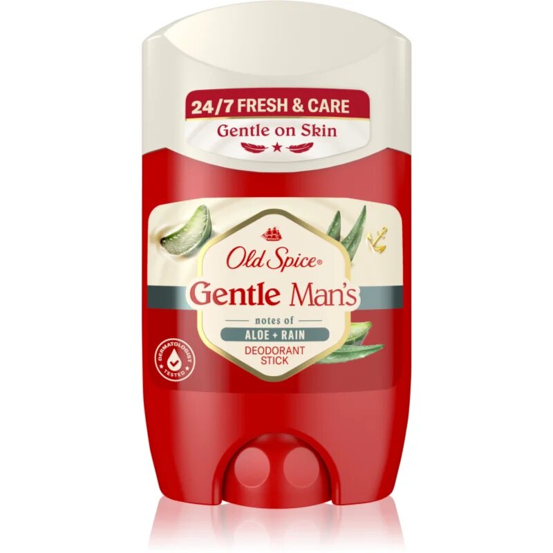 Old Spice Gentle Man's Aloe & Rain deodorant fără conținut săruri de aluminiu 50 ml