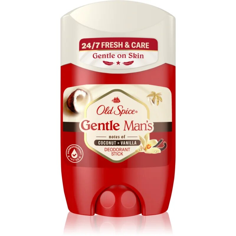 Old Spice Gentle Man's Coconut & Vanilla deodorant fără conținut săruri de aluminiu 50 ml