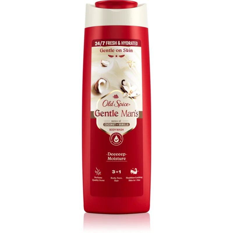 Old Spice Gentle Man's Coconut & Vanilla gel de duș 3 in 1 400 ml