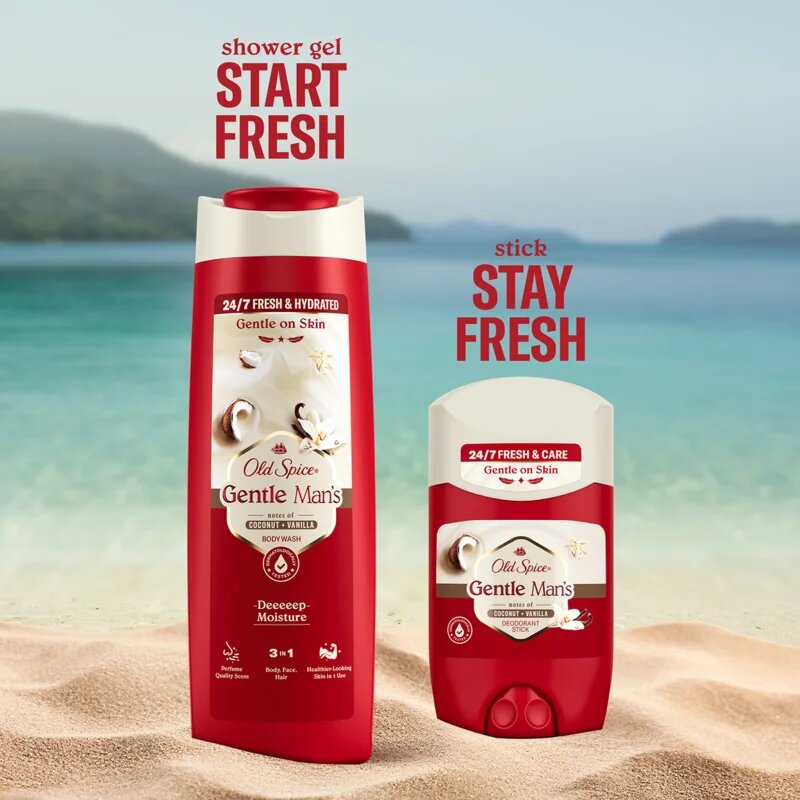 Old Spice Gentle Man's Coconut & Vanilla set cadou