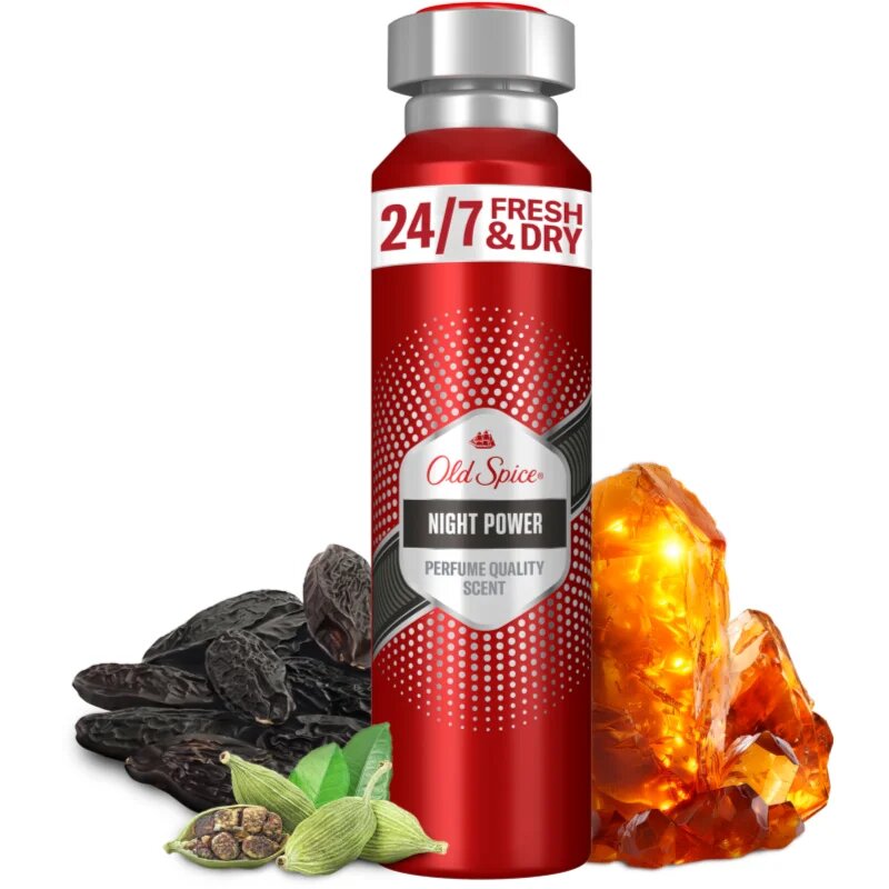 Old Spice Night Power spray anti-perspirant 150 ml