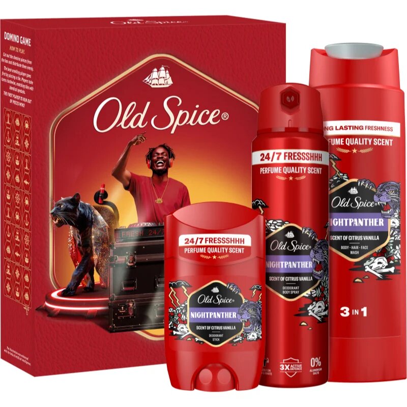 Old Spice Nightpanther DJ set cadou