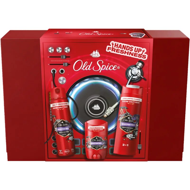 Old Spice Nightpanther DJ set cadou